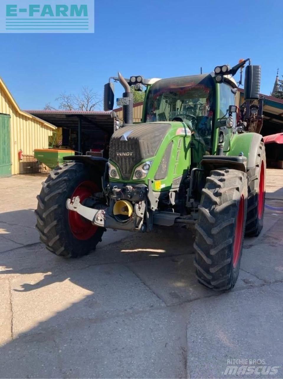 Fendt 724 vario Traktorid