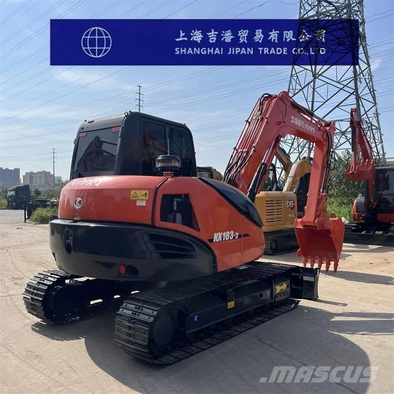 Kubota KX 183 Roomikekskavaatorid