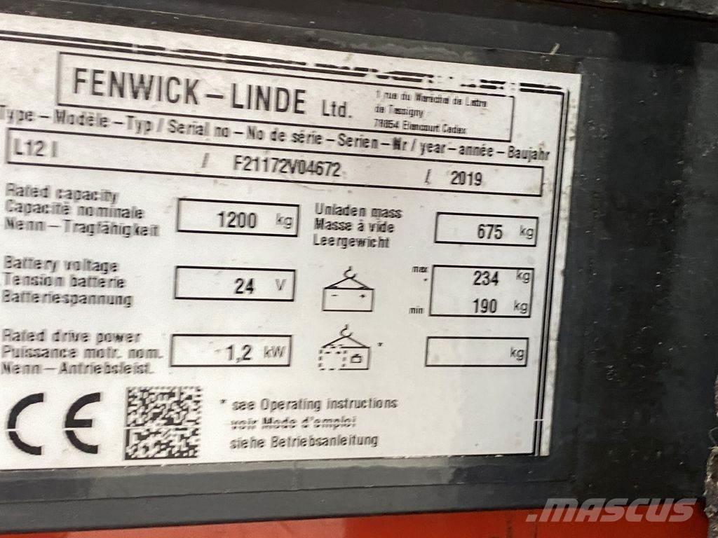 Linde L12 I Järelkäidavad virnastajad