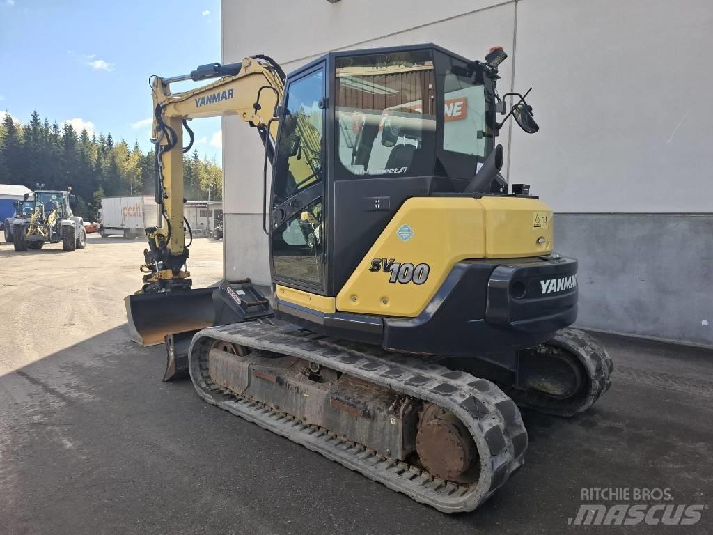 Yanmar SV 100-2A Väikeekskavaatorid 7t-12t