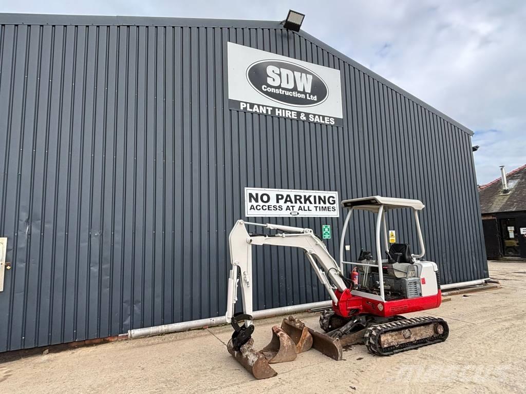 Takeuchi TB 016 Miniekskavaatorid < 7 t