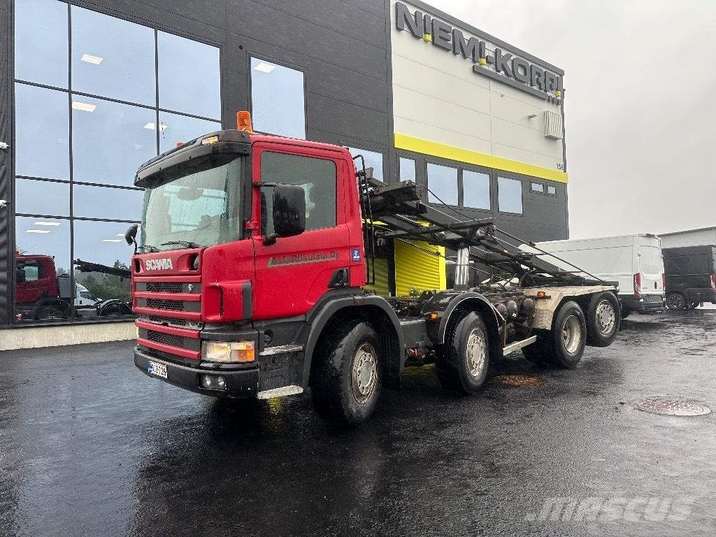 Scania P114 8x2*6 Trossüsteemiga vahetuskere veokid