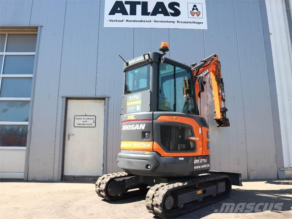 Doosan DX27Z-7 Miniekskavaatorid < 7 t