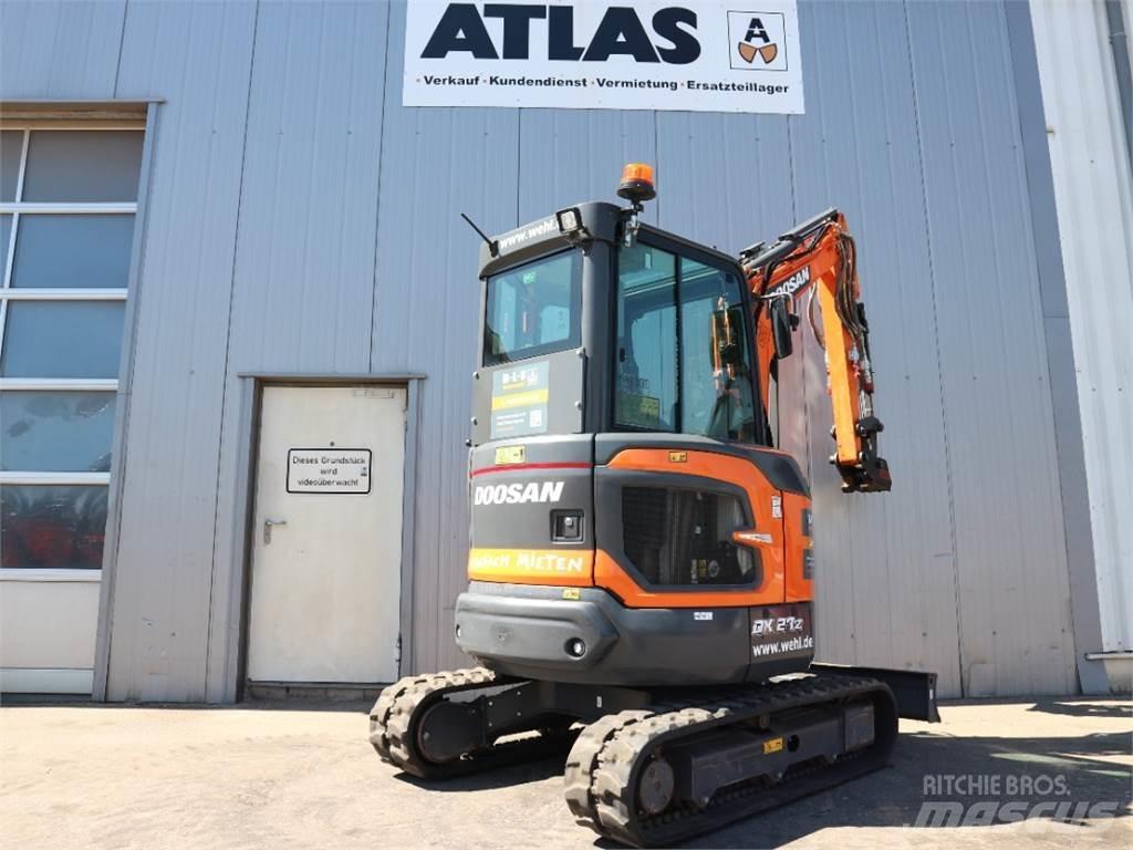 Doosan DX27Z-7 Miniekskavaatorid < 7 t