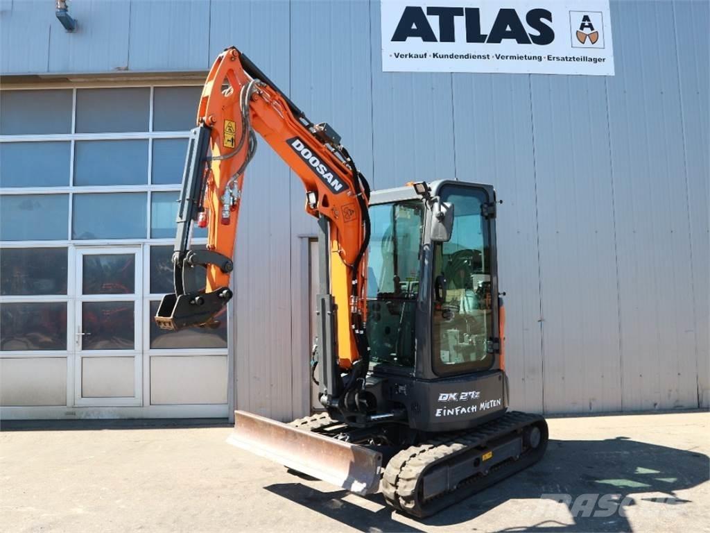 Doosan DX27Z-7 Miniekskavaatorid < 7 t