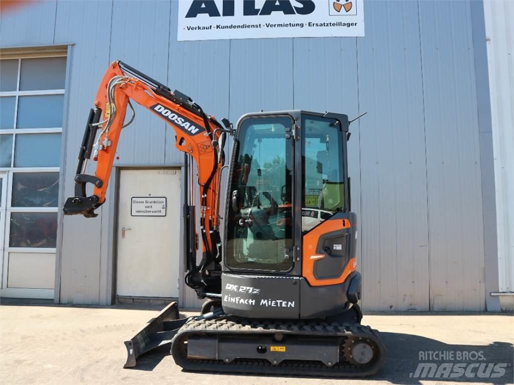 Doosan DX27Z-7 Miniekskavaatorid < 7 t