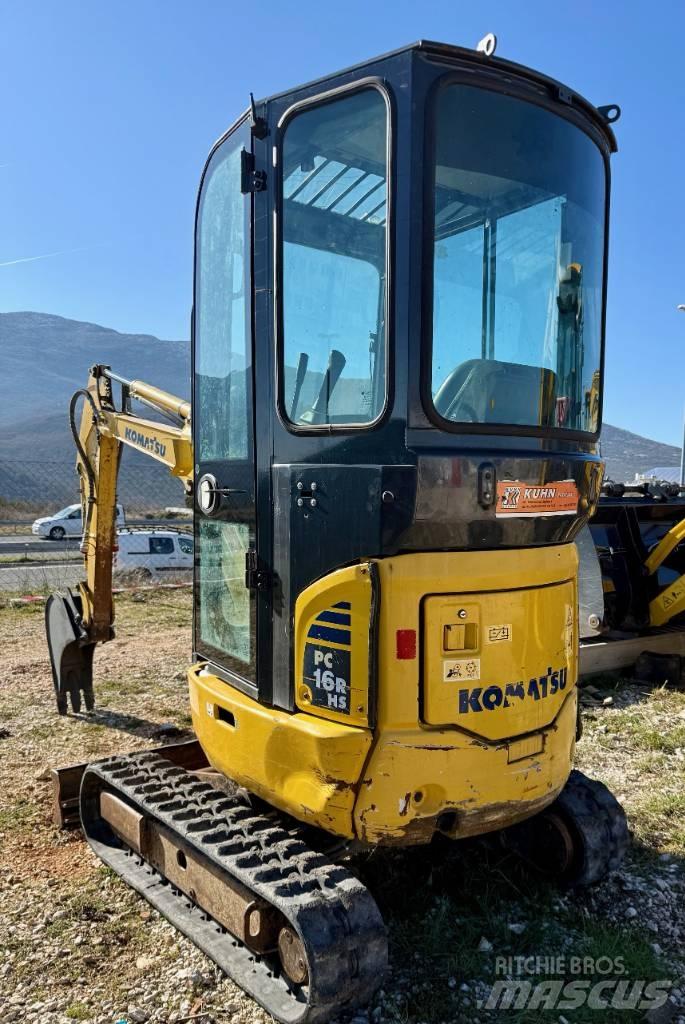 Komatsu PC 16 R-3HS Miniekskavaatorid < 7 t