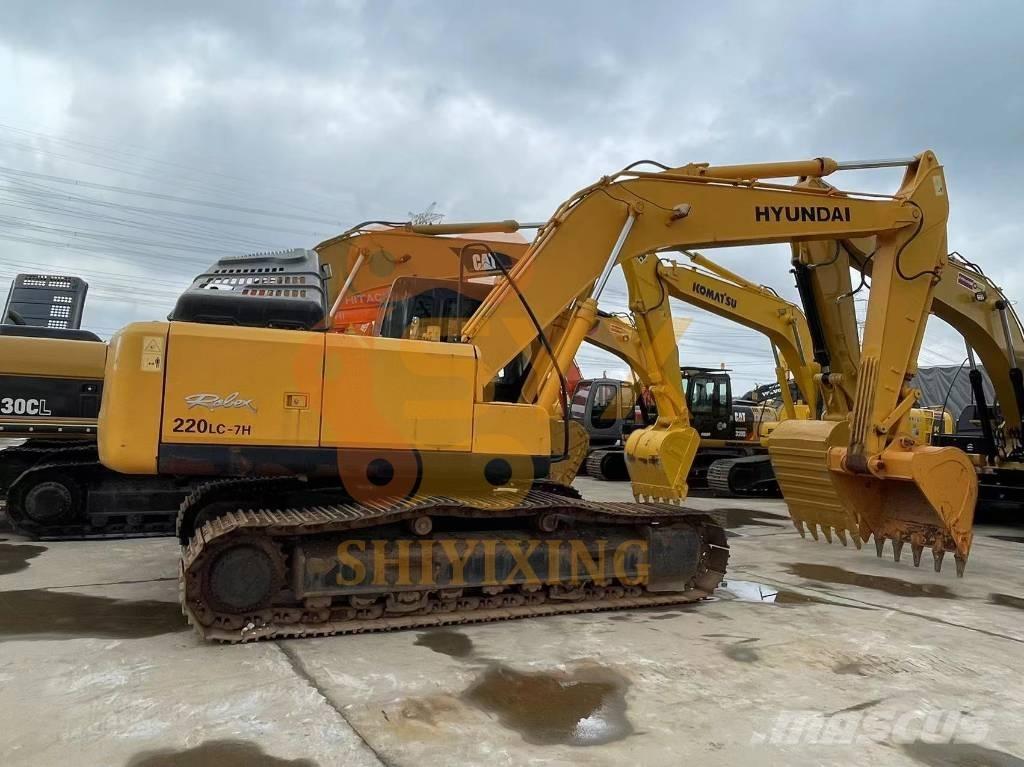 Hyundai Robex 220-7 Roomikekskavaatorid