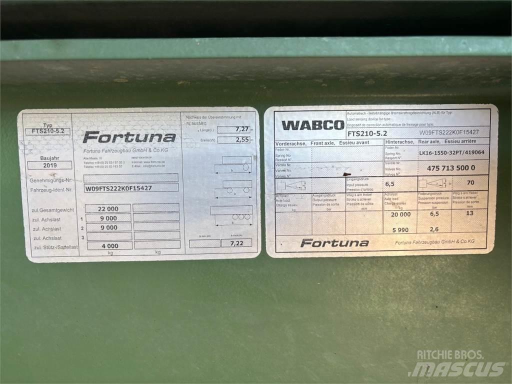 Fortuna FTS 210 Palliveohaagised