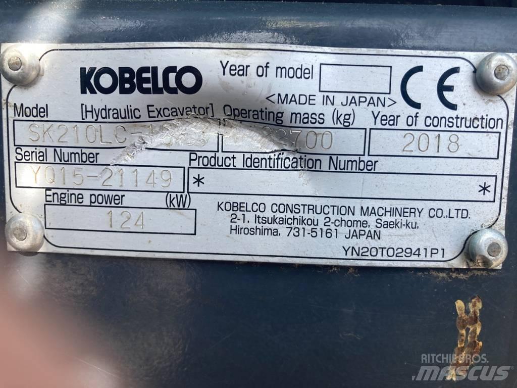 Kobelco SK 210 LC-10 Roomikekskavaatorid