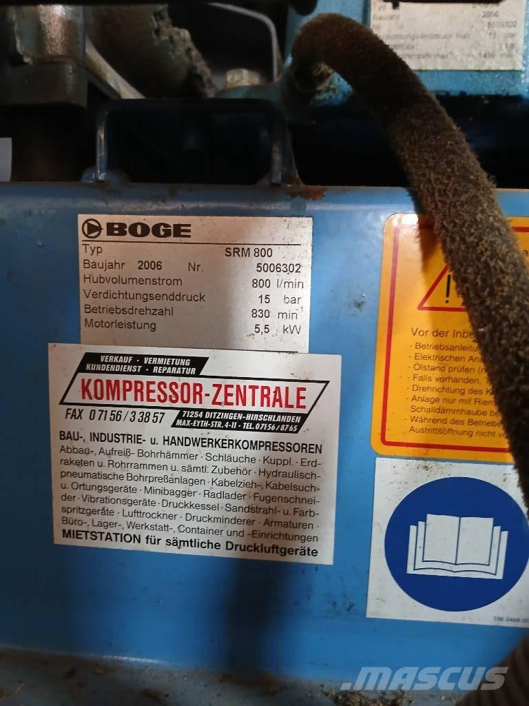 Boge SRM 800 Kompressorid