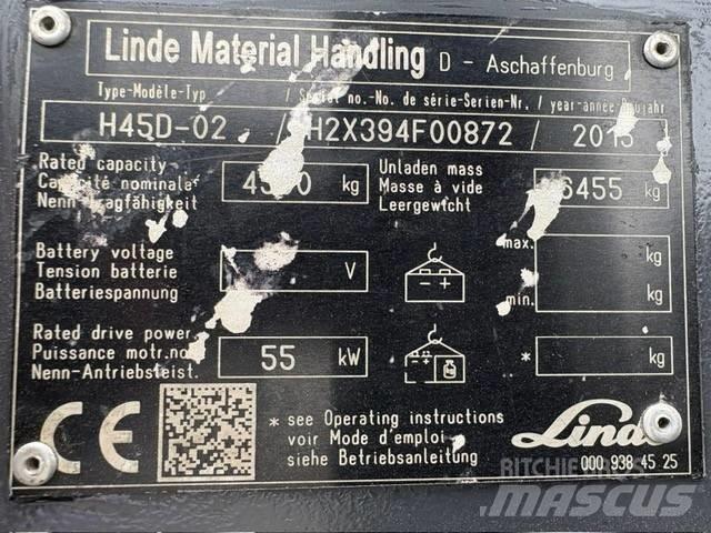 Linde H 45 D Diiseltõstukid