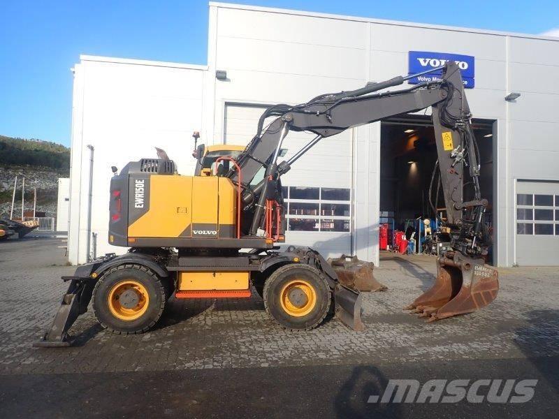Volvo EWR 150 E Ratasekskavaatorid