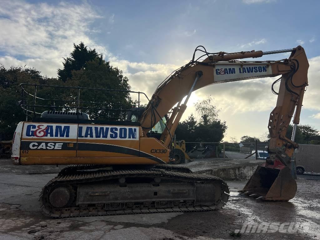 CASE CX 330 Roomikekskavaatorid
