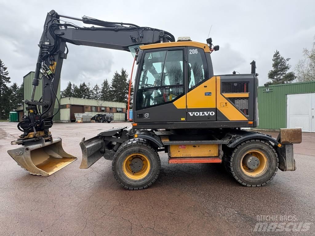 Volvo EWR 150 E Ratasekskavaatorid