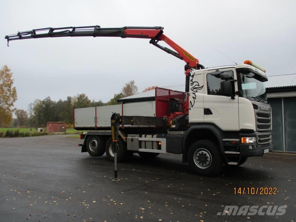 Scania G490cb6x4*4 Kraanaga veokid