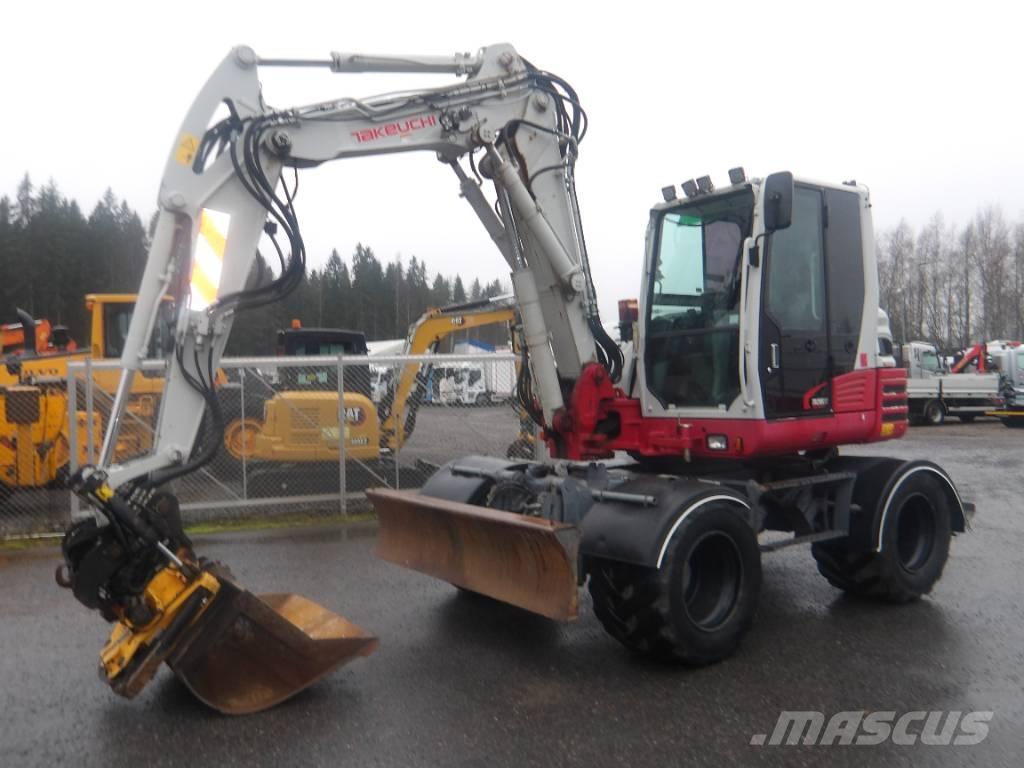 Takeuchi TB 295 W Ratasekskavaatorid