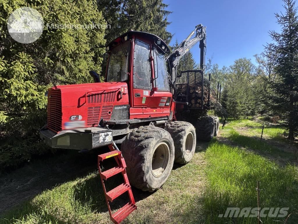 Komatsu 845 Forwarderid