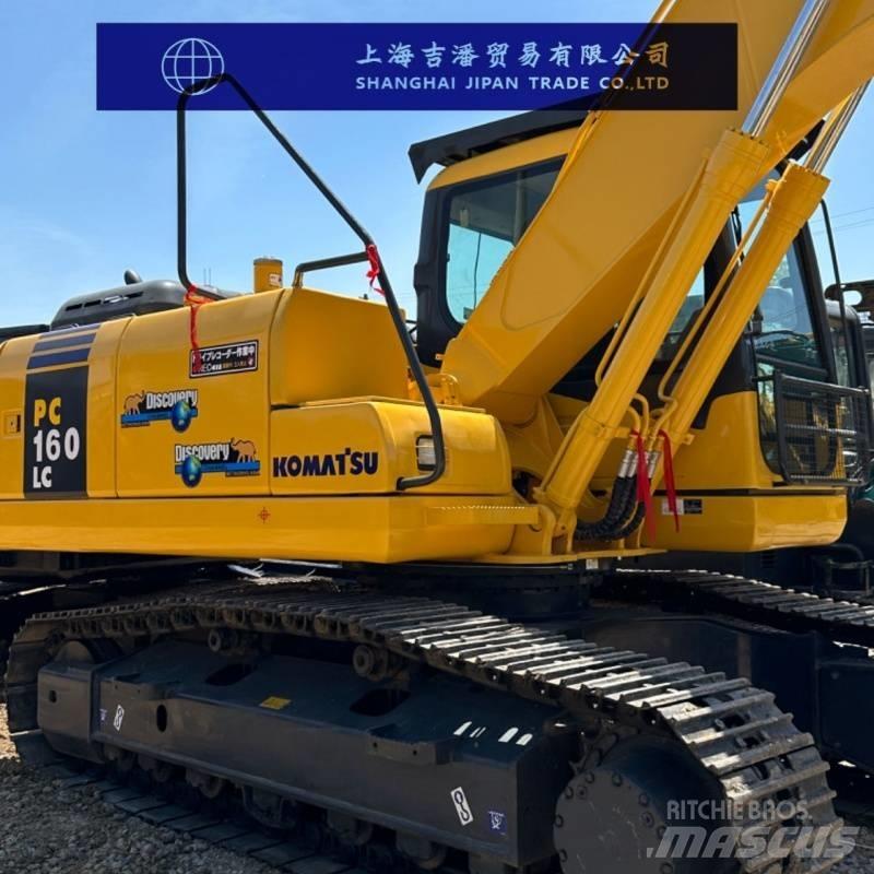 Komatsu PC 160 Roomikekskavaatorid