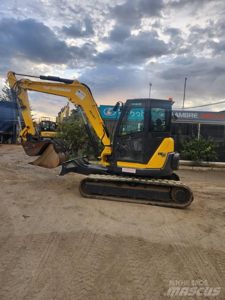 Yanmar Vio 80-1A Väikeekskavaatorid 7t-12t