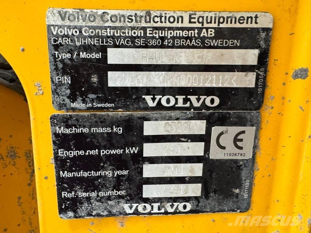 Volvo A30F Liigendraamiga pinnaseveokid