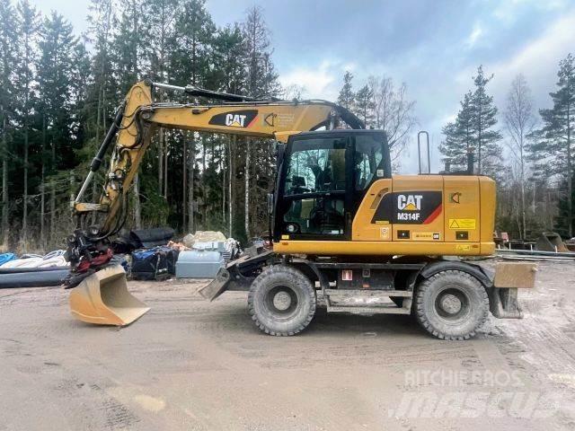 CAT M 314 F Ratasekskavaatorid