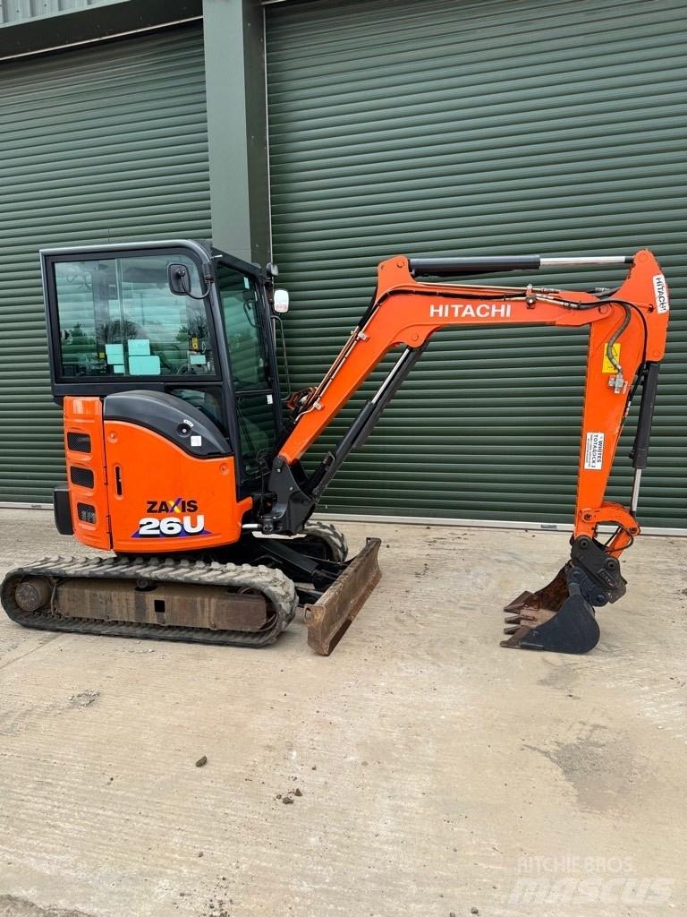 Hitachi 26U-6 CR Miniekskavaatorid < 7 t