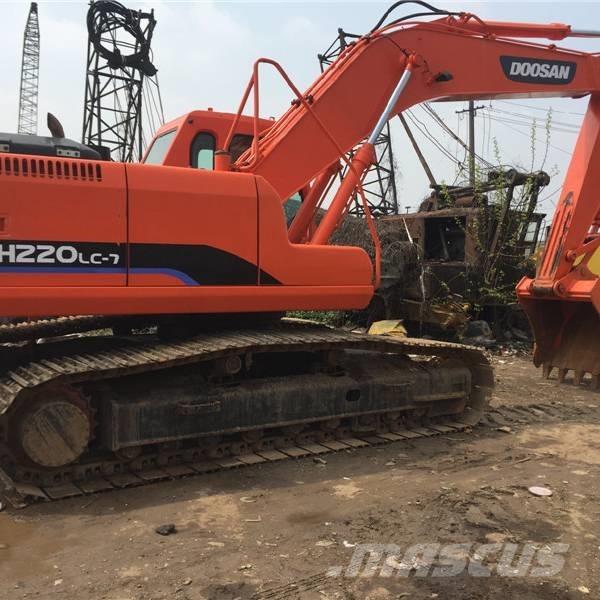 Doosan dh220lc-7 Roomikekskavaatorid