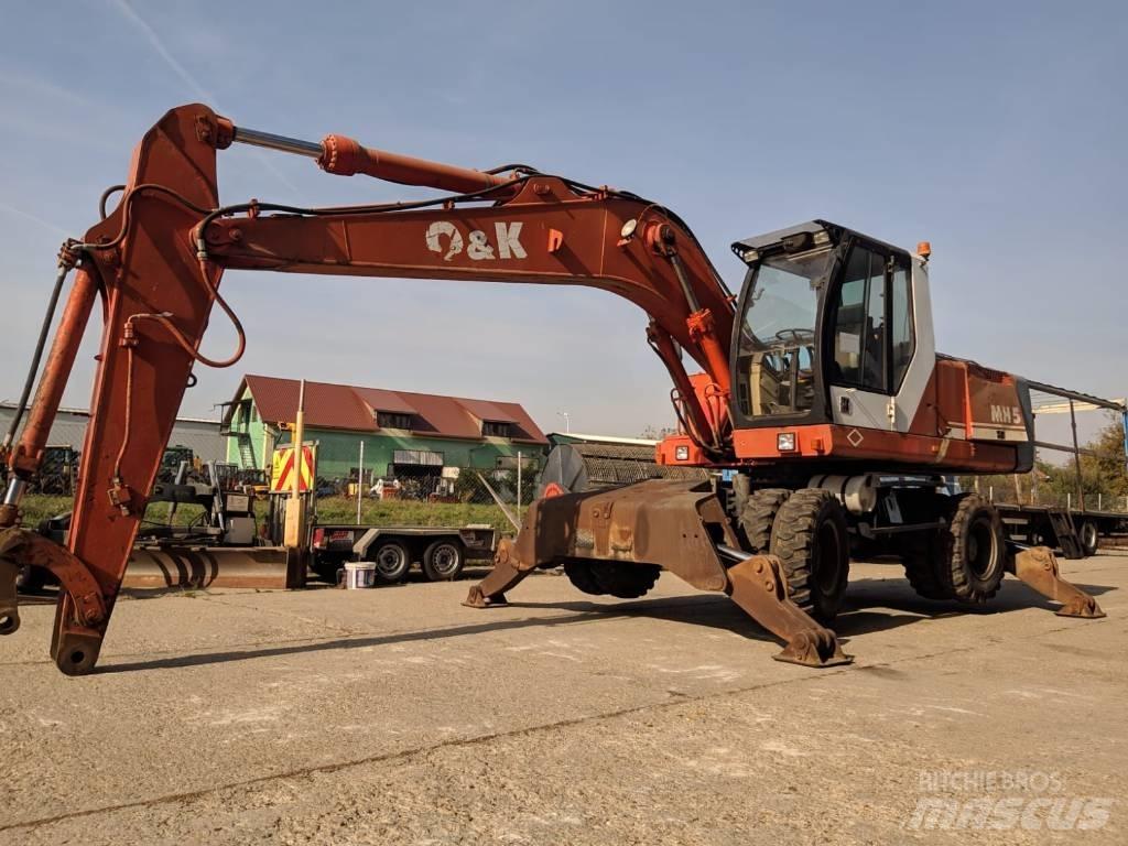 O&K MH 5 Ratasekskavaatorid