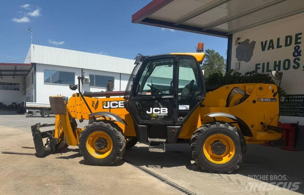 JCB 540-170 Teleskooplaadurid