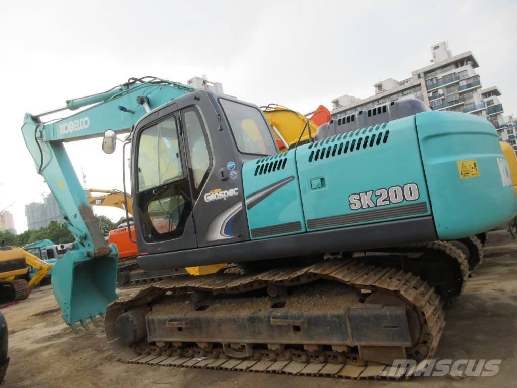 Kobelco SK 200-8 Roomikekskavaatorid