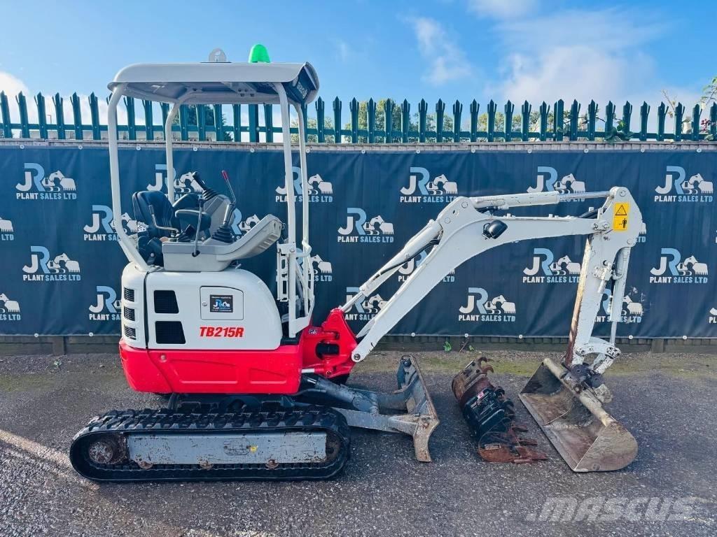 Takeuchi TB 215 R Miniekskavaatorid < 7 t