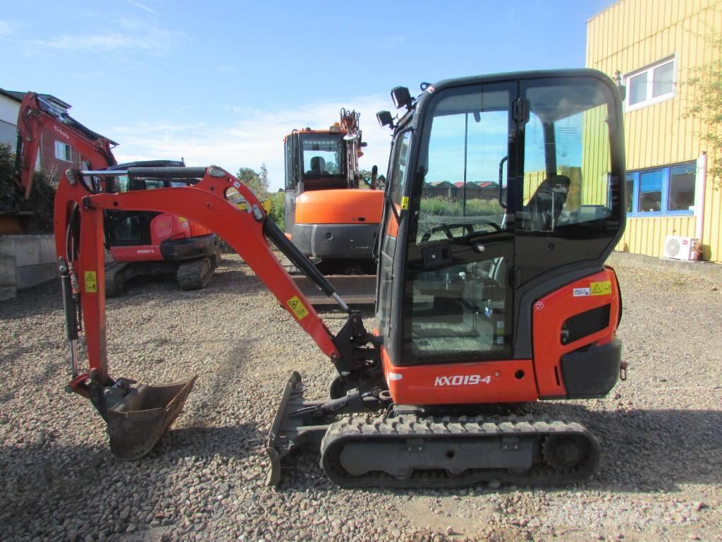 Kubota KX 019-4 Miniekskavaatorid < 7 t