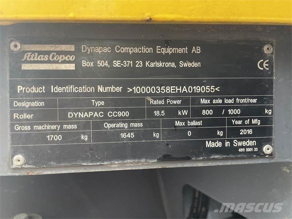 Atlas Copco CC900 Pinnaserullid
