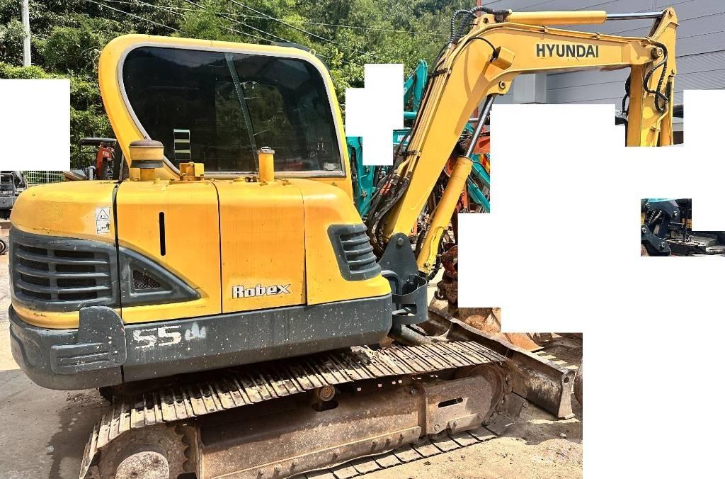 Hyundai Robex 55 Miniekskavaatorid < 7 t