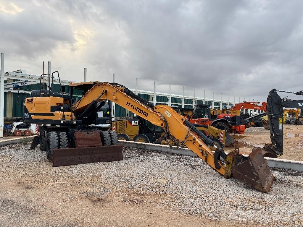 Hyundai HW 140 A Ratasekskavaatorid