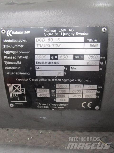 Kalmar DCD 80-6 Diiseltõstukid