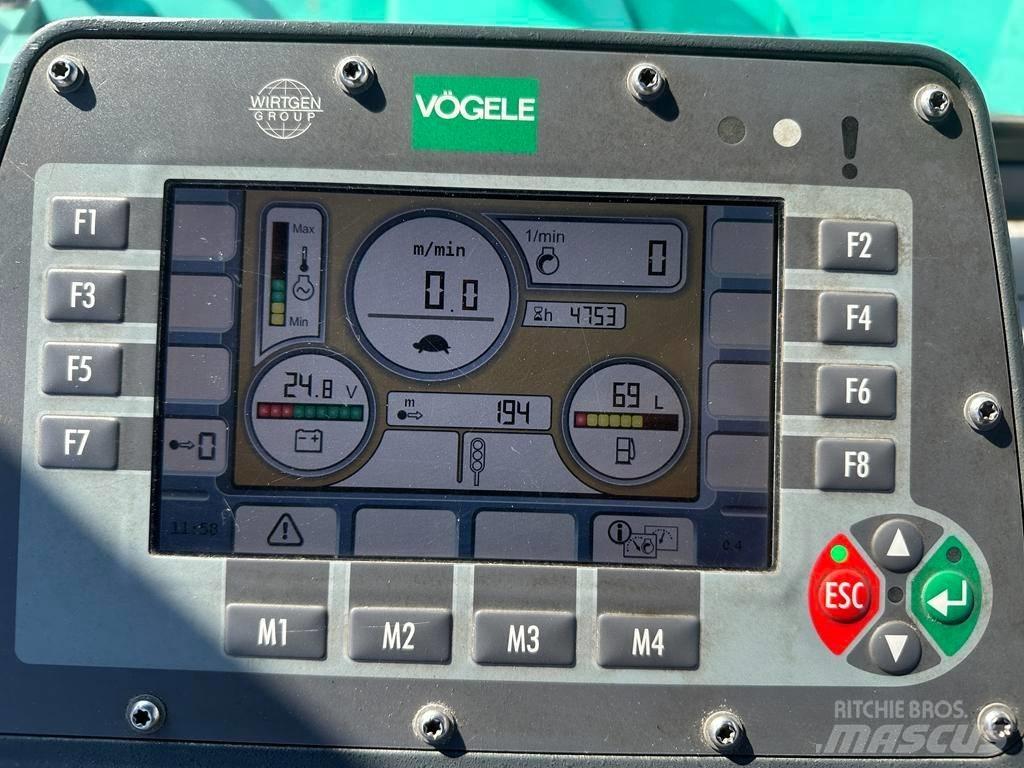 Vögele Super 1300-3i Asfaldilaoturid