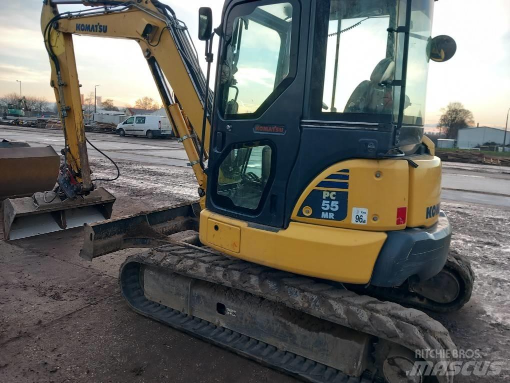 Komatsu PC 55 MR-3 Roomikekskavaatorid