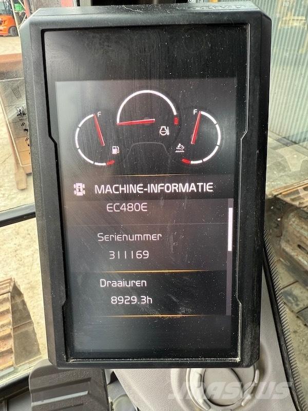 Volvo EC 480 E L Roomikekskavaatorid