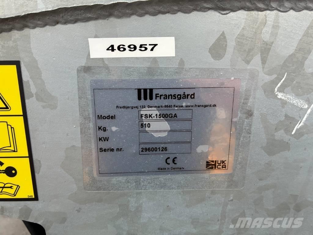 Fransgård FSK-1500 Liivapuisturid ja soolapuisturid