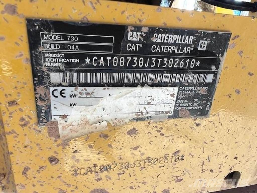 CAT 730 Liigendraamiga pinnaseveokid