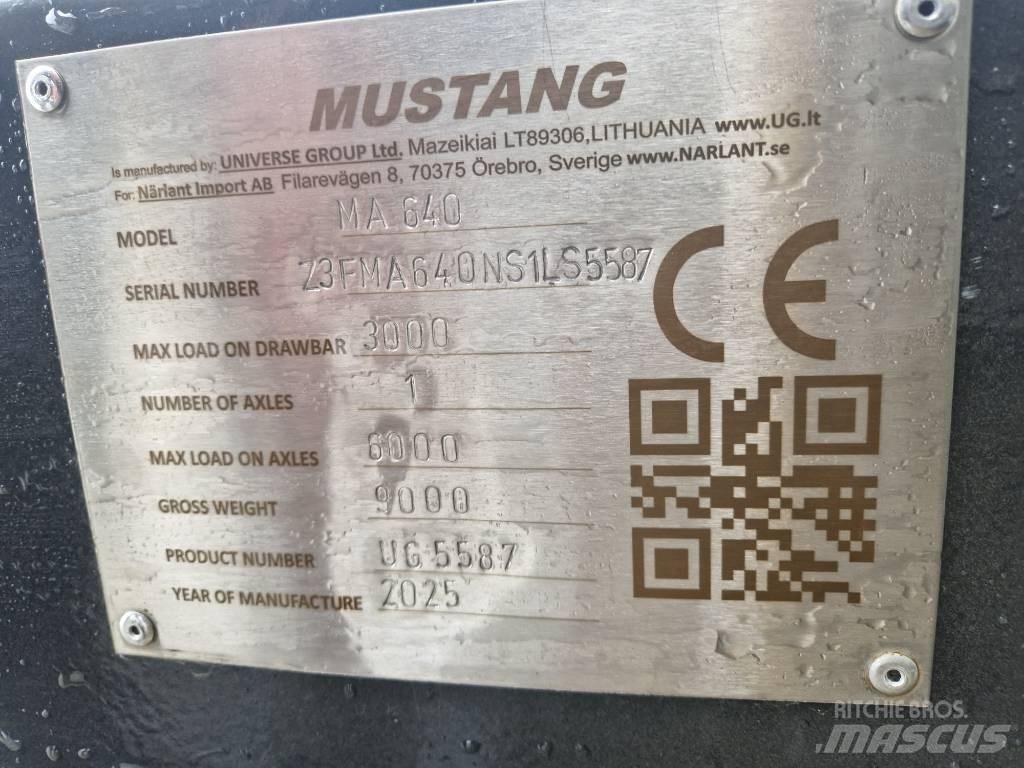 Mustang MA C-640 Muud haagised