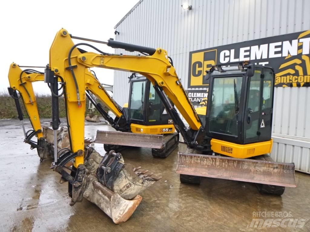 JCB 55 Z-1 Väikeekskavaatorid 7t-12t