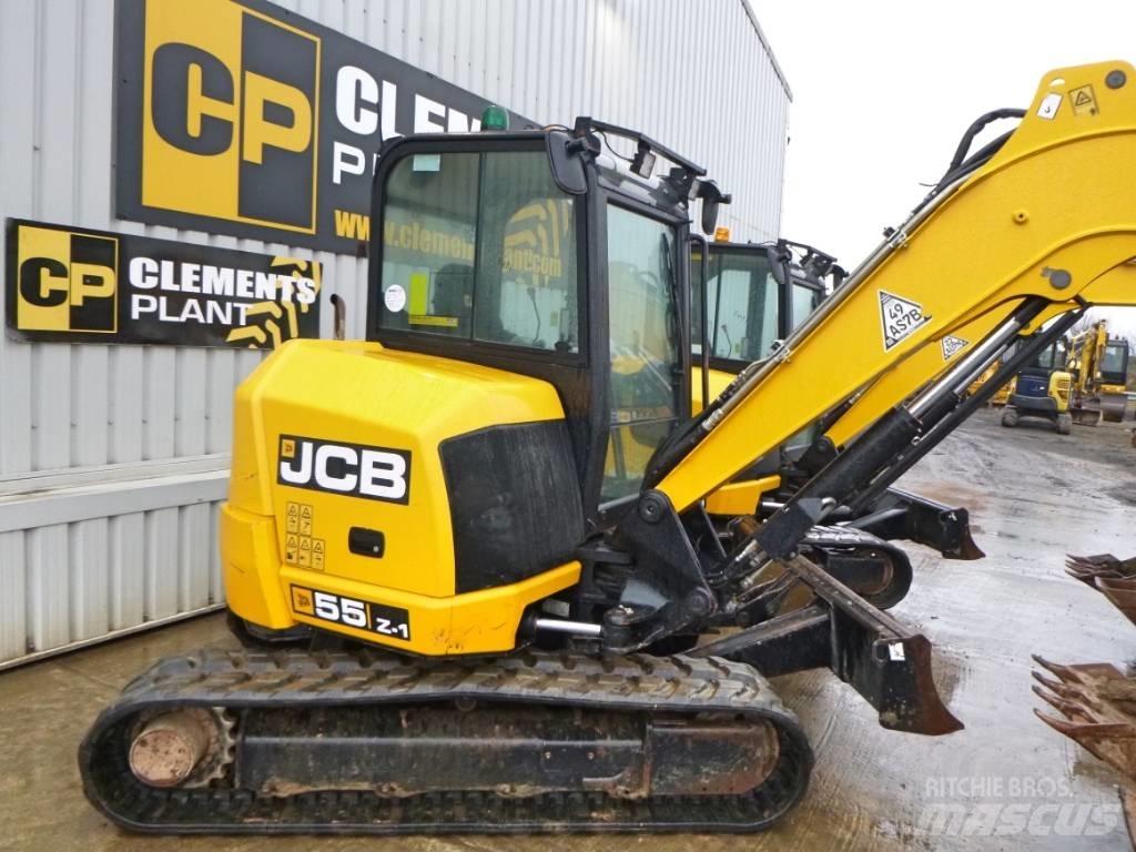 JCB 55 Z-1 Väikeekskavaatorid 7t-12t