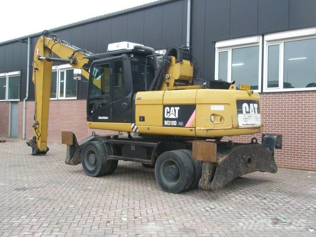 CAT M318D Ratasekskavaatorid