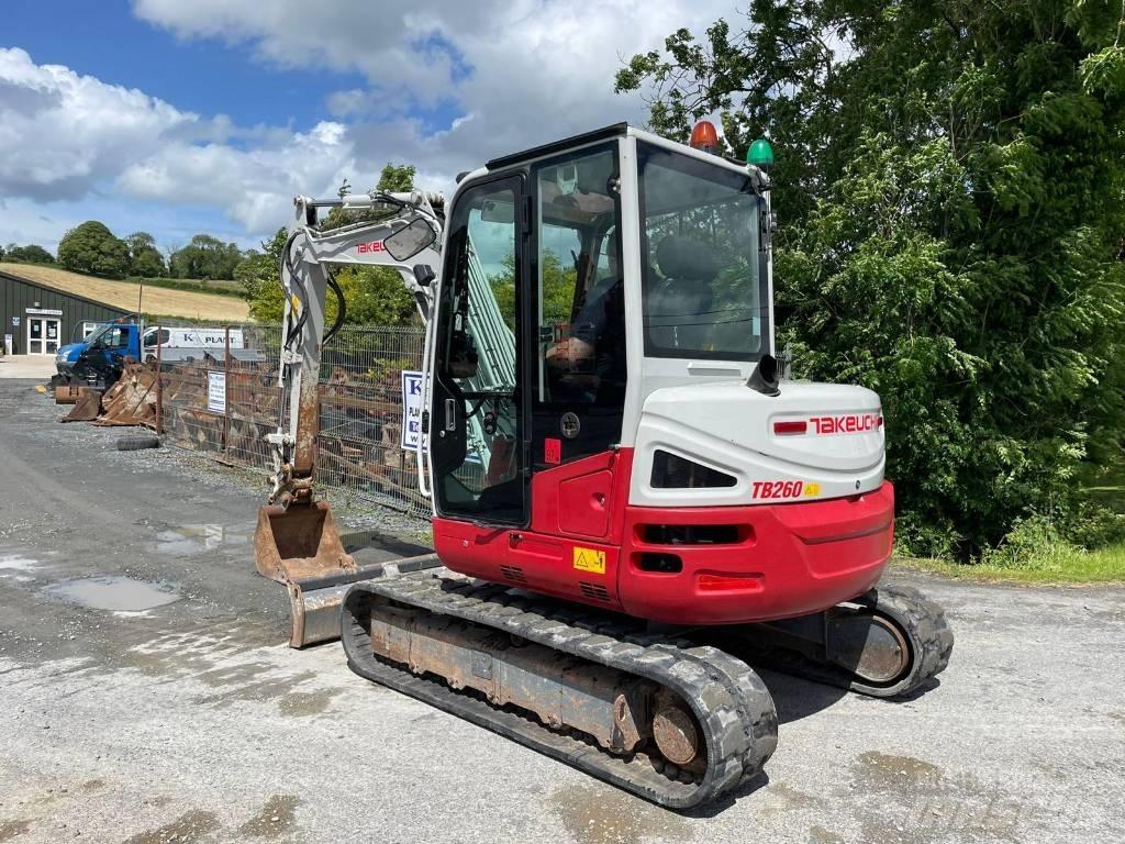 Takeuchi TB 260 Miniekskavaatorid < 7 t