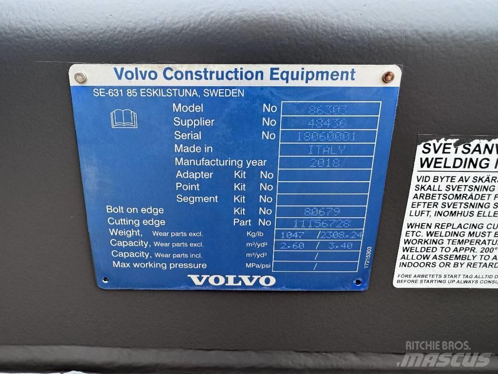 Volvo 2.6m GP Bucket Kopad