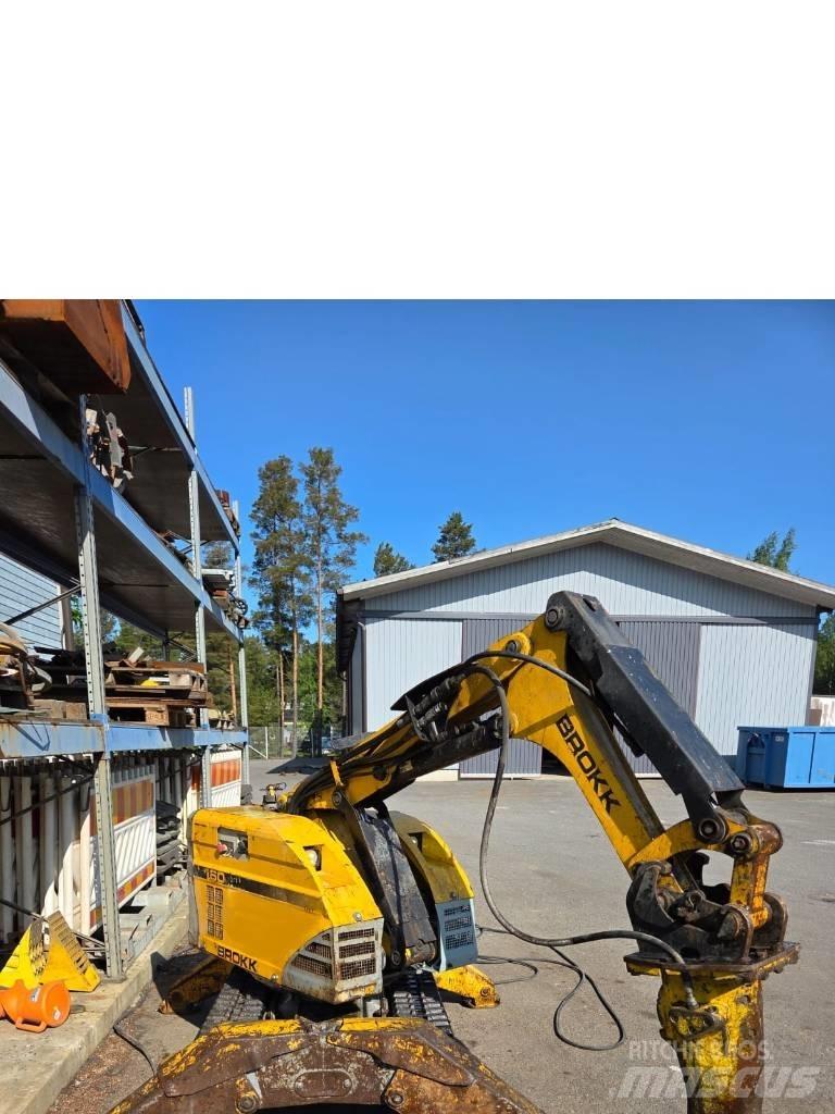 Brokk 160 Lammutusekskavaatorid