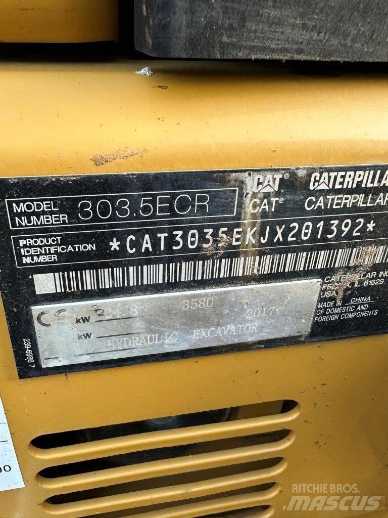 CAT 303.5 E CR Miniekskavaatorid < 7 t